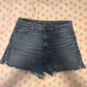 American Eagle High Waisted Denim Shorts
